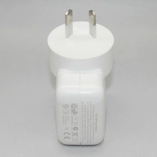 10W AU Plug Travel USB Power Adapter for iPad White